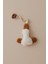 Teddy Duck Emzik Askısı El Yapımı Beyaz Camel Renkli Yumuşak Elyaf 0+ Yaş 4