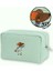 Kadife Organizer Çanta Mint Renkli 24x14x10 cm Pamuk Astar 6