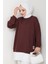Arma Detay Piliseli Oysho Tunik 1627 - Acı Kahve 1
