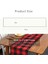Buffalo Check 13X70INCH Siyah ve Kırmızı Ekose Masa Koşucusu, Parti Noel Etkinlikleri Için Yemek Masası Koşucuları Ev Dekor (Yurt Dışından) 2