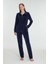 Arias Closet Pamuklu Fermuarlı Sweatshirt Pantolon Pijama Takımı 2