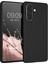 Matte Silicone Samsung Galaxy S25 Fe Kılıf Siyah 1