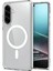 Samsung Galaxy S25 Fe Kılıf Magsafe Clear Sararmaz Şeffaf 1