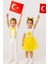 23NISAN–19MAYIS– 29EKIM Özel Gün Çocuk Kostüm|kız Etek&tişört+Erkek Pantolon&gömlek&papyon Askı 1