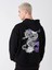 Xsıde Siyah Uzun Kollu Baskılı Erkek Kalın Hoodie 1