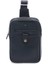 Lacivert Hakiki Deri Erkek Çapraz Askılı Çanta - S1AC00021479-X86 9