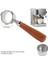 Portafilter 51MM Filtre Sepeti 1/2/4 Bardak, 51MM Portafilter Paslanmaz Çelik Espresso Filtre Sepeti Seti Ahşap Saplı (Yurt Dışından) 5
