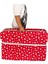 Bebek Yatağı Oyun Parkı Çocuk Yatağı Katlanabilir Sünger Yatak 60X120-4 cm (Kırmızı Yıldız) 1