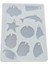 Epoksi Silikon Kalıp Onlu Kalıp Balık ve Yıldızlı 15X10.5 cm E294 1
