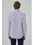 Erkek Lacivert Slim Fit Düğmeli Yaka Gömlek 5