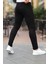 Erkek Jeans Slim Fit Likralı Denim Siyah Kot Pantolon 3