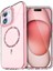 Apple iPhone 12 Live Diamond Magsafe Kapak - Pembe 1