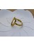 Çelik Gold Renk Ayarlanabilir Yüzük 2