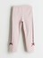 Lcw Kids Pembe Beli Lastikli Kız Çocuk Tayt 2'li 5