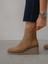 Nubia Camel Süet Hakiki Deri Kadın Bot 2