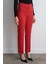 Boru Paça Pantolon - Kırmızı 2