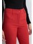 Boru Paça Pantolon - Kırmızı 3