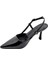 Zenna | Kadın Arkası Açık Stiletto - Çiğdem Kundura - Zenna - Siyah - 38 4