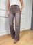 Zr Kahve Wide Leg Jean 6