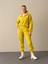 Kadın Sarı Oversize Polar Sweatshirt 7