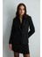 Yünlü Blazer Ceket - Siyah 2