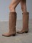 Marry Camel Süet Çizme 5