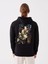 Xsıde Siyah Uzun Kollu Baskılı Erkek Kalın Hoodie 5