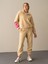 Kadın Bej Oversize Polar Sweatmont 8