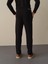 %100 Pamuk Beli Lastikli Regular Fit Jogger Pantolon 6