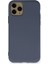iPhone 11 Pro Kılıf Nano Içi Kadife Silikon - Gri 1
