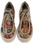 Kadın Vegan Krem Loafer - Anatolian Patterns Tasarım 2