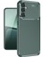 Samsung Galaxy A56 Kılıf Auto Focus Karbon Kapak - Koyu Yeşil 3
