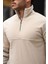 Yarım Fermuarlı Polar Sweatshirt 2
