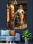 Motosikletli Pin Up Kadın Dekoratif Kanvas - Mdf Ahşap Tablo 4