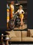 Motosikletli Pin Up Kadın Dekoratif Kanvas - Mdf Ahşap Tablo 5