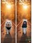 Love Desenli Kışlık Siyah Kedi Köpek Kıyafeti Elbisesi 4