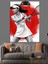 Tenis Oynayan Kadın Sporcu Figürü Dekoratif Kanvas - Mdf Ahşap Tablo 5