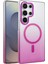 Samsung Galaxy S23 Ultra Glossy Magsafe Kapak - Mor 1