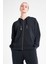 Kadın Fermuarlı Kapüşonlu Sweatshirt 25N-2103 1