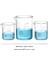Beher Cam Set 50-100-250 ml / Kısa Form + Baget Cam Ø 6 mm x 30 cm Hediye 1