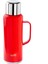 Okadı Kırmızı Paslanmaz Çelik Yan Tutacaklı Süzgeçli Termos 900ML 1