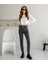 Buz Mavi Likralı Boyfriend Mom Jean 1