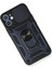 iPhone 12 Kılıf Pars Lens Yüzüklü Silikon - Lacivert 3
