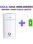 Şarjlı Hava Nemlendirici 380ML Şarjlı Buhar Makinesi | Aroma Difüzörü | Gece Lambası | Rgb Renk Modu 1