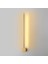 Modern Led'li Çubuk Aplik Parlak Gold, Tekli LED Duvar Aplik Aydınlatma 3000K Sarı Işık SWORD-13483 3