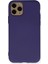 iPhone 11 Pro Kılıf Nano Içi Kadife Silikon - Mor 1