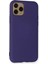 iPhone 11 Pro Kılıf Nano Içi Kadife Silikon - Mor 3