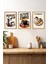 🥐 Kahvaltı Kulübü – Retro Tarz 3’lü Mdf Tablo Seti (Çerçevesiz - 3 Ebat Seçeneği) CRVS1019 13 x 17 3