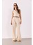 Clara Wide Leg Off White Palazzo Pantolon(Tencel)(Tm)-Off White 3