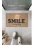Yüksek Kaliteli Dijital Baskı Smileeveryday Ayıcık Kapı Önü Paspası 1
